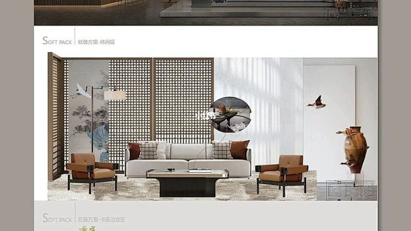 软装设计效果图：如何从视觉盛宴到空间实感